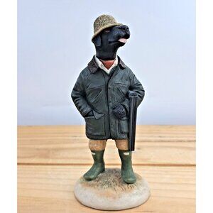 Country Companions Black Labrador- Designed by Robert Harrop-Shropsire England